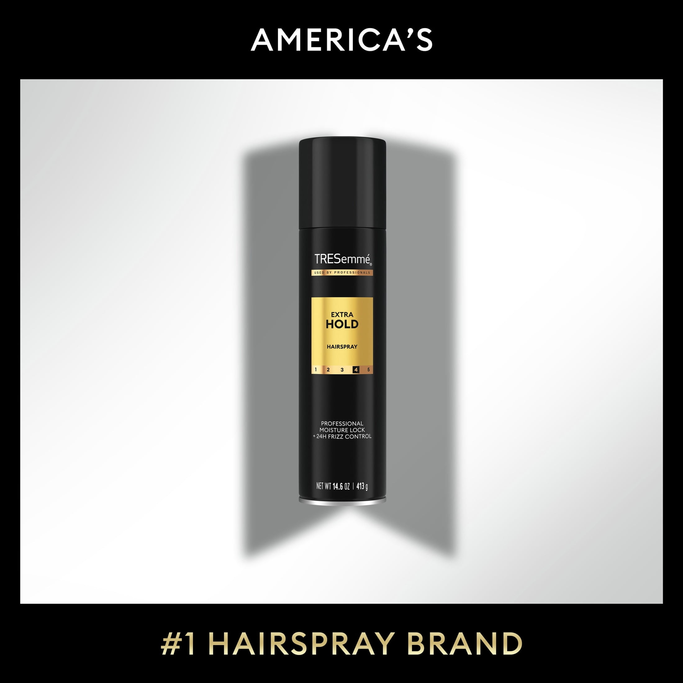 TRESemmé Extra Hold Hairspray with 24H Hold and Frizz Control, 14.6 oz