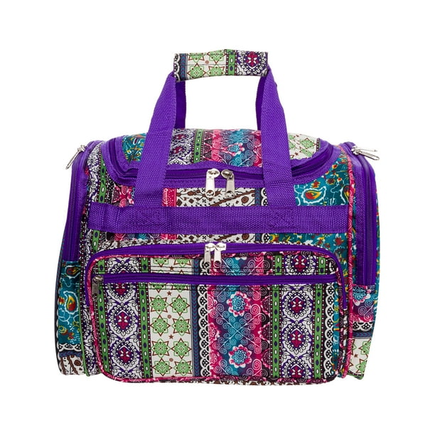 SilverHooks NEW Bohemian 16" Inch Duffel Carry-on Travel ...