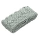 thumbnail image 1 of Cinta de Encaje de Algodón Vintage Uxcell 3 pulgadas x 4.8 yardas Gris Medio, 1 of 5