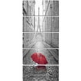 thumbnail image 3 of Design Art Eiffel View from Paris Street Cityscape Photo Canvas Art Print, 3 of 3