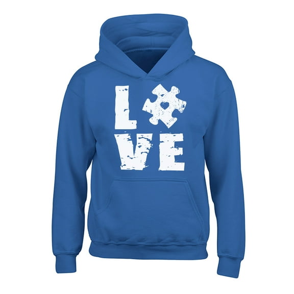Awkward Styles Kids Autism Hoodie Love Hooded Sweatshirt for Youth