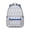 Blue-11, variant on Boho Dog Aesthetic Backpack with Hand-Drawn Dog Graphics, Ethnic Patterns, and Floral Designs, Spacious and Trendy