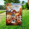 thumbnail image 3 of Thanksgiving Schnauzer Pilgrim Grateful, Thankful, Blessed Fall Welcome Garden Flag 12x18in Double Sided Miniature Schnauzer Dog Lover Outdoor Decor - 00021, 3 of 5