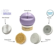Body Massage & Brush | Spa Kit, Exfoliate, Facial Cleansing Brush, Smooths Away Dry Skin