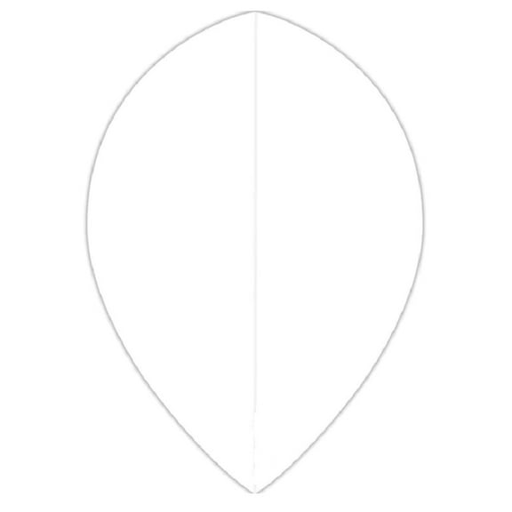 5 Sets (15 Flights) CLEAR Pear Metronic Dart Flights - 75 Micron