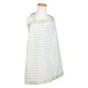 Sea Foam Chevron Nursing Cover