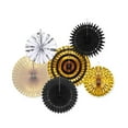 thumbnail image 1 of Gold paper fan, 1 of 4