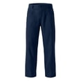 thumbnail image 5 of LONKITO Mens Pants with Pockets Relaxed Fit Cotton Bland Trousers Lightweight Casual Summer Beach Pants, 5 of 8
