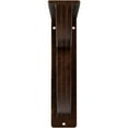 thumbnail image 3 of Ekena Millwork 2"W x 5 1/2"D x 8"H Versailles Wrought Iron Bracket, (Triple center brace), Antiqued Copper, 3 of 7