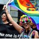thumbnail image 3 of 10 piezas de pulseras de arcoíris del orgullo LGBT trenzadas a mano con cordón de la amistad, 3 of 5