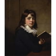 thumbnail image 3 of Sir William Beechey 12x14 Black Modern Framed Museum Art Print Titled - Portrait of a Boy, 3 of 5