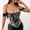 #603-Black, variant on Haivin Women's French Retro Lace Tie Floral Print Corset Tank Top, V-Neck Sleeveless Blouse for Spring Summer Casual Date Night