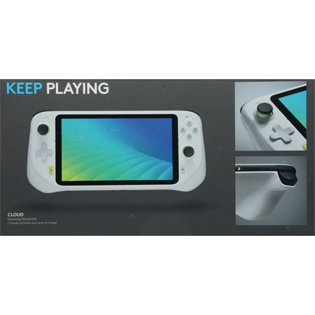 Logitech G CLOUD Handheld Portable Gaming Console 1080P 7-Inch Touchscreen 940-000198 - White