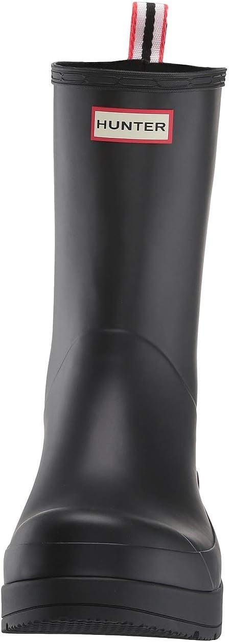 HUNTER M PLAY MID BOOT MEN RAIN BOOTS - Black / Red Multi / 13