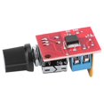 thumbnail image 1 of AMONIDA Motor Regulator,Motor Speed Controller,Mini DC Motor Controller PWM 3V/6V/12V/24V/35V Speed Regulation Controller 5A, 1 of 8