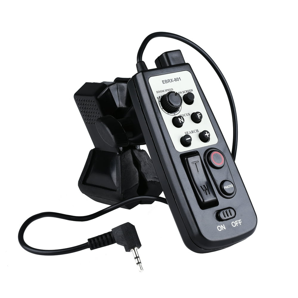 Opteka Advanced LANC Zoom, Focus, Record Controller Remote for Canon