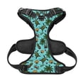 thumbnail image 5 of Lsque Pineapple Sea Turtle Dog Harness, No-Pull Pet Harness with 2 Leash Clips, Adjustable Soft Padded Dog Vest with Easy Control Handle for Large Dogs-Medium, 5 of 9