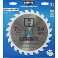 thumbnail image 4 of HART 7 1/4-inch 24 Tooth Circular Saw Blade, Carbide Tipped Teeth, 4 of 6