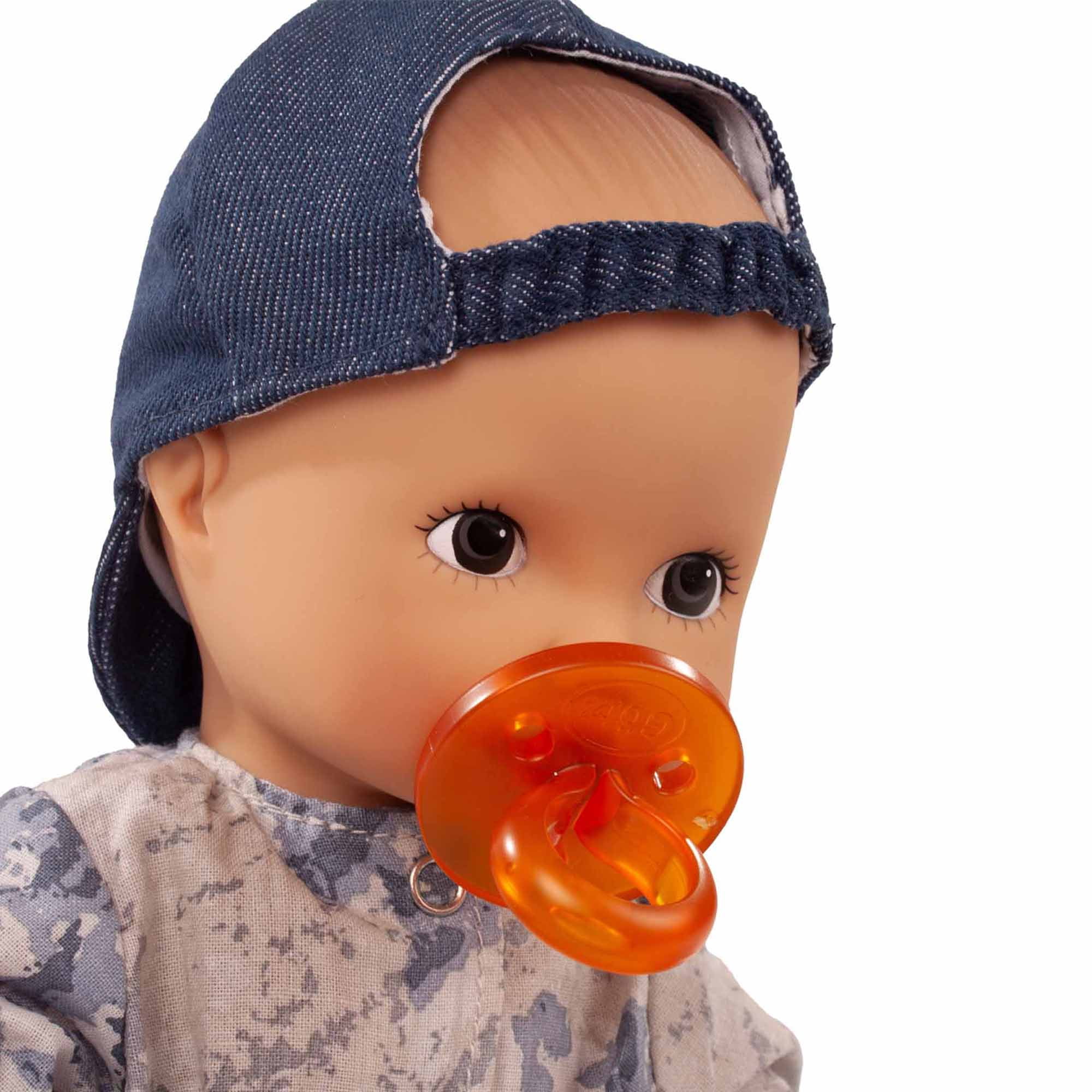 Gotz Little Aquini Boy Drink & Wet Bath Doll 12" baby doll