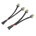 thumbnail image 1 of Headlight Lamp Wiring Harness Adapter, 2pcs Durable Easy To Install Headlight Male To Female Conversion Wire  for Truck Pickup LED Wire Cable Plug, 1 of 8