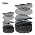 thumbnail image 1 of Breathable Anti Leak Mesh Liners for Flower Pots Soil Guard PET Plastic 50 Pcs, 1 of 9