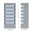 thumbnail image 4 of Lámpara De Pared Led Cob Moderna, Luz De Pared Led, Lámpara De Pared De Aluminio Impermeable Ac 85-265V Para Interior, Exterior, Patio, Jardín, Porche, Pasillo Vogacara HA024204-04, 4 of 6