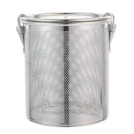 ULTNICE Silver Brine Basket for Cooking Kitchen Utensil 1Set 5.5x5.5x3.9in