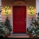 thumbnail image 4 of Decoraciones Navideñas Luminosas para Escaleras, Decoraciones Led Colgantes para Puertas, Coronas Navideñas Artificiales, Adecuadas para Barandillas o Decoraciones de Puertas En Interiores y Exterior, 4 of 6