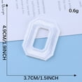 thumbnail image 2 of Computer Embroidery Label Towel Embroidery English Letter Patch Sticker Clothing Accessories Badge Embroidery Cloth Label Embroidery Cloth Sticker Stationery Cards And Envelopes Set Kids, 2 of 2