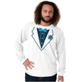 thumbnail image 3 of Vintage Formal Bachelor Party Tuxedo Men's Long Sleeve Tee T Shirt Brisco Brands M, 3 of 6