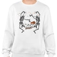 thumbnail image 2 of Spooky Tis the Season Sweatshirt Unisex Large White, 2 of 5