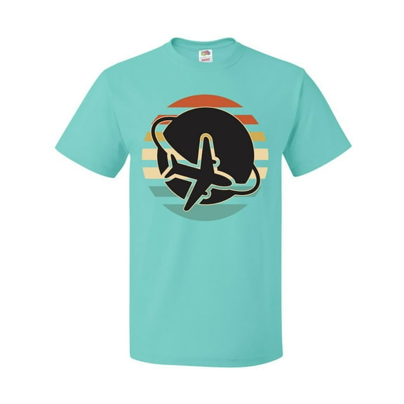 Inktastic Airplane Trip Vintage Travel T-Shirt