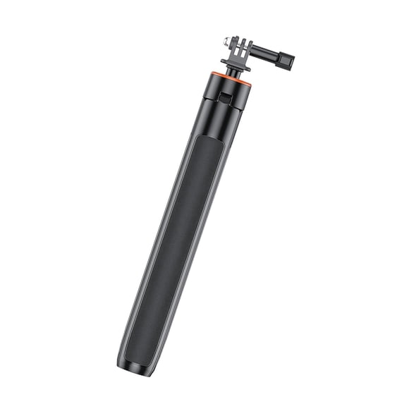 Selfie Stick Tripod for Action Camera 54 Inch Extendable 2-In-1 Aluminum Alloy Stand for Shooting
