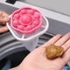 thumbnail image 5 of Pelo flotante de filtrado de malla de eliminación de pelusas para la lavadora Hair Catcher Lavadora reutilizables Lint Catcher para lavandería Dog Cat Pet Hair Remover para lavandería, 5 of 7