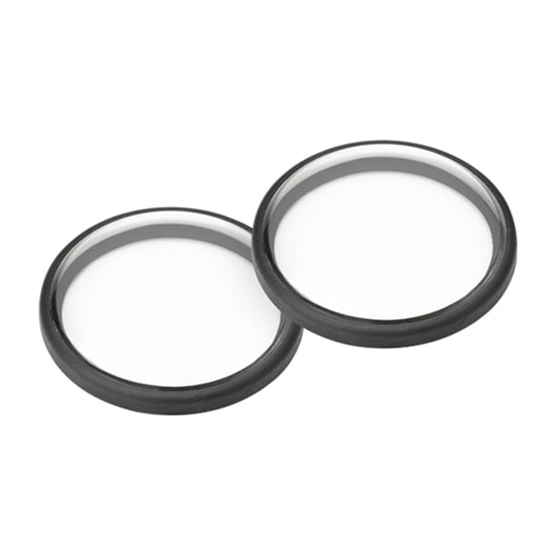Cubierta protectora de lente 2Pcs / Set Cubierta de marco de lente protectora de acrílico Compatible con Go-Pro Max Anti-oil Anti-Scratch Lens Protector Accesorios de la cámara PULUZ Cubierta protectora de lente