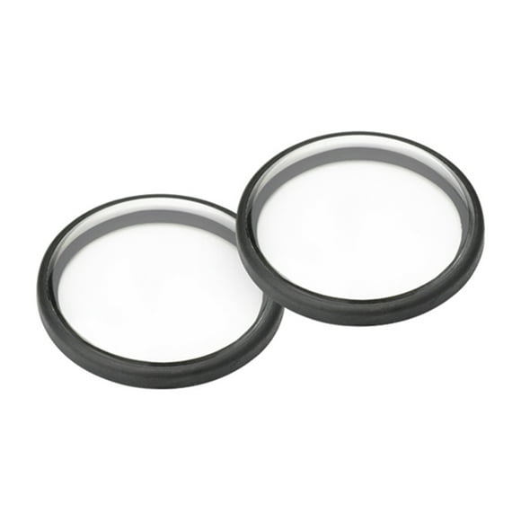PULUZ 2Pcs/Set Acrylic Protective Lens Frame Cover Compatible with Go-Pro Max -oil -Scratch Lens Protector Camera Accessories