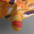thumbnail image 3 of Fall Hedgehog Leaves Rectangle Tablecloth 60"x84",Waterproof Polyester Rectangle Table Cloth, Wipeable Spillproof Polyester Tablecloth for Dining, Camping, Indoor and Outdoor, 3 of 5