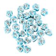 thumbnail image 2 of Joernso 20Pcs Fashion Ceramic Rhinestone 3D Rose Flower Nail Art Decorations Charms, 2 of 8