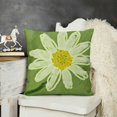 thumbnail image 2 of YINGXI Pillow Cover Decorations Pillow Case Decor for Sofa Couch（Green AA453-18 20x20in, 2 of 5