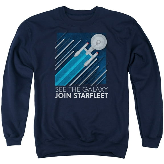 Star Trek - Starfleet Recruitment Poster - Crewneck Sweatshirt - Small