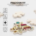 thumbnail image 5 of 1000 pcs Food illustration 1000 piece puzzle for adults,Funny Artwork for Adults,Unique and Beautiful Design,Classic Food Wooden Puzzles 1000 Piece,Great for Relaxation and Display for Puzzle Lovers, 5 of 6