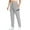 Gray, variant on Sakmal Plus Size Sweatpants Women Wide Leg Baggy Boyfriend Pants 30" Inseam Running Solid Sweatpants Women L