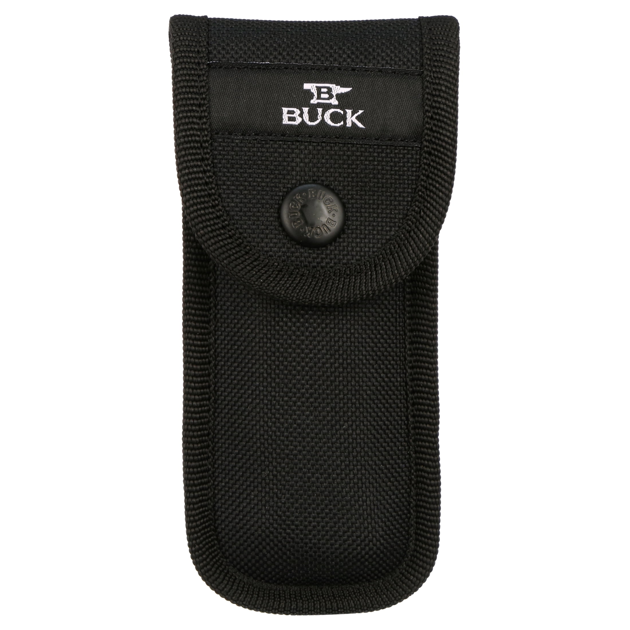 Buck Knives 0110BKSLT1WM Folding Hunter Lite, Lock Back Folding Knife with Nylon Sheath, Box--WALMART EXCLUSIVE