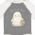thumbnail image 4 of Inktastic My First Boo Cute Ghost Halloween Boys or Girls Long Sleeve Baby Bodysuit, 4 of 5