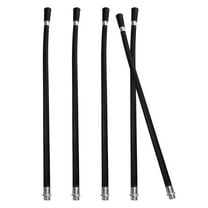 QIFULL High Pressure Hose Fire Extinguisher Hoses Black Plastic 5Pcs