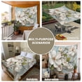 thumbnail image 6 of Vintage Flowers Tapestry for Bedroom Wall Hanging Tapestry, White Country Lily Floral Plant Branch Ceiling Backdrop Tapestries Poster Blanket Wall Decor for Teens Room Living Room Dorm 39" x 59", 6 of 8