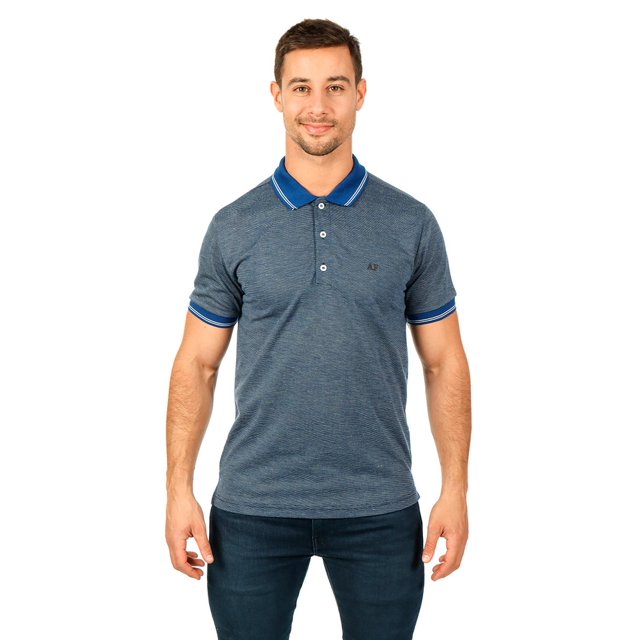 Playera Hombre Polo American Fly Azul Talla G AMERICAN FLY Playera Hombre