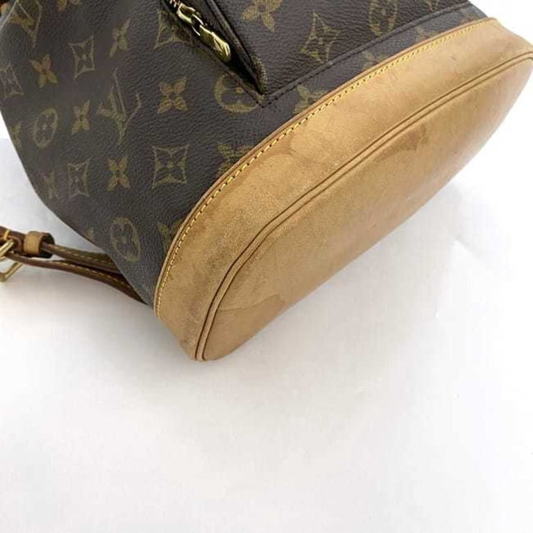 Pre-Owned Louis Vuitton Backpack Montsouris MM Brown Monogram  