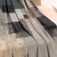 thumbnail image 3 of Decorative Flannel Throw Blanket with Graffiti Art Gray Cyan & Teal Bed Throw Blanket Funny Plush Couch Blanket for Sofa Bedroom Bed All-Season Use 50x60in, 3 of 5