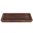 thumbnail image 1 of Bandeja de madera decorativa para velas: bandeja larga para centro de mesa, bandeja rectangular para servir, plato rústico estrecho, decoración rústica para comedor, mesa de centro y cocina., 1 of 7